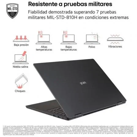 LG Gram 17Z90TL-G.AU88B, 17-pulgadas, Intel Core Ultra 7, 32 GB RAM, 1 TB SSD, Negro